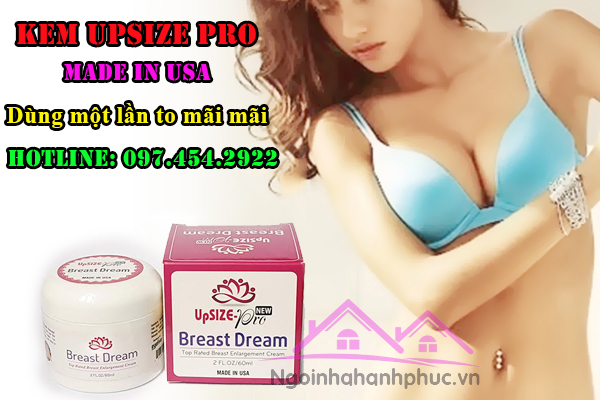 Hết dùng kem upsize có trở lại như cũ không và có nhỏ không