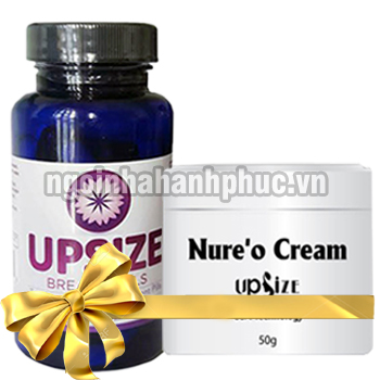 Combo Upsize Breast Pills + Nure'o Cream Upsize Giảm Giá 330k