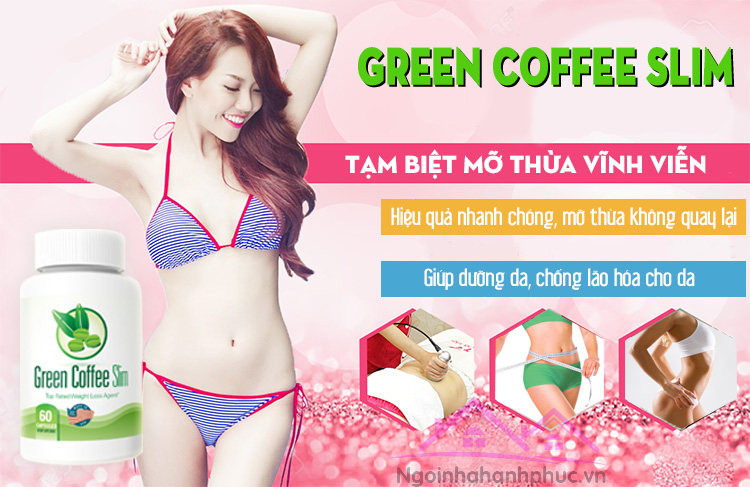 Viên uống giảm cân nhanh chóng Green Coffee Slim 2