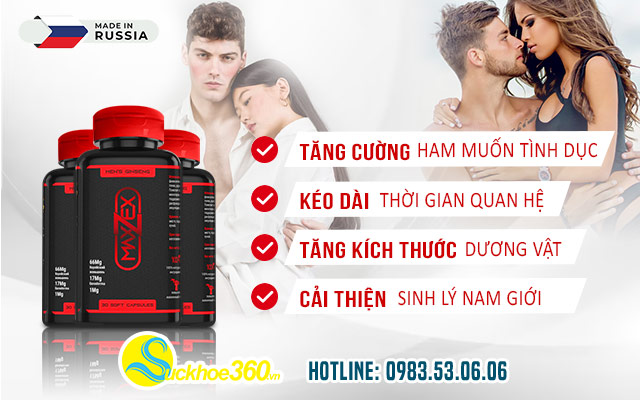 Công dụng của Maxzex