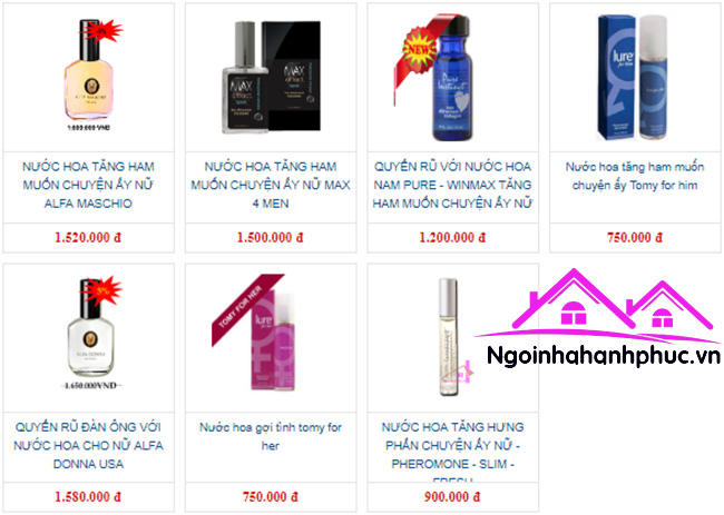 các loại nước hoa kích dục của mỹ nước hoa kích dục của mỹ