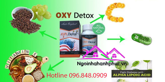 Thành phần Oxy Detox