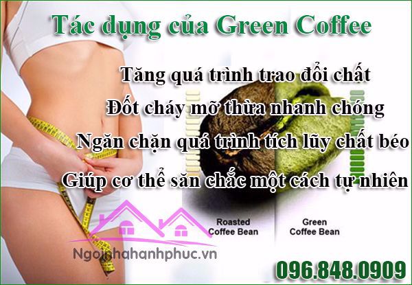 tác dụng của thuốc giảm cân Green Coffee
