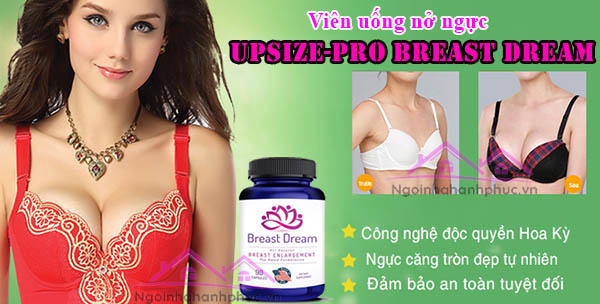 Viên uống tăng size vòng 1 Upsize- Pro Breast Dream