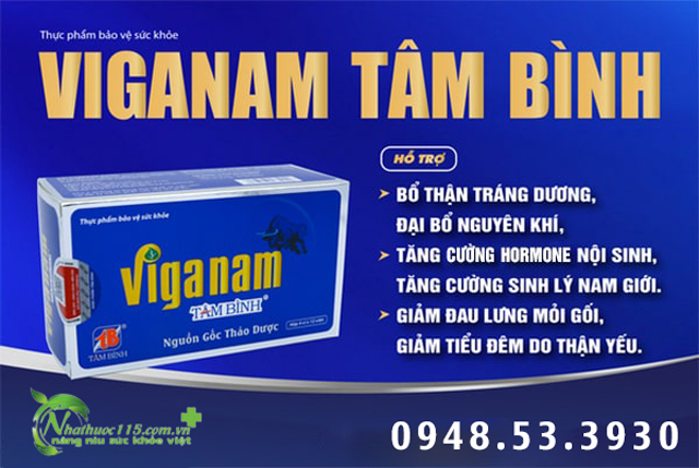công dụng của thuốc viganam