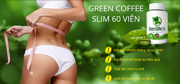 Viên uống giảm cân nhanh chóng Green Coffee Slim