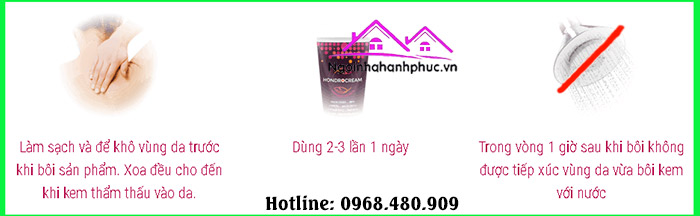 Cách sử dụng Hondrocream